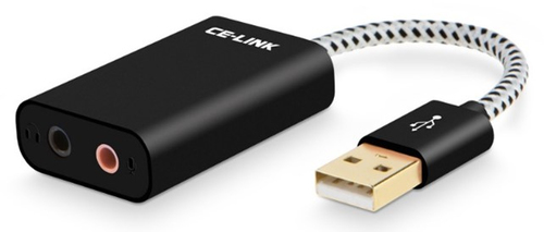 CE Link USB to 3.5mm Adapter – JLC