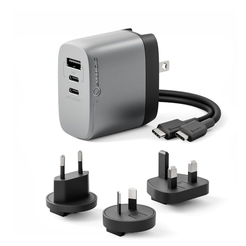 3X67 RAPID POWER 67W MULTI COUNTRY GAN CHARGER - SPACE GREY – ALOGIC
