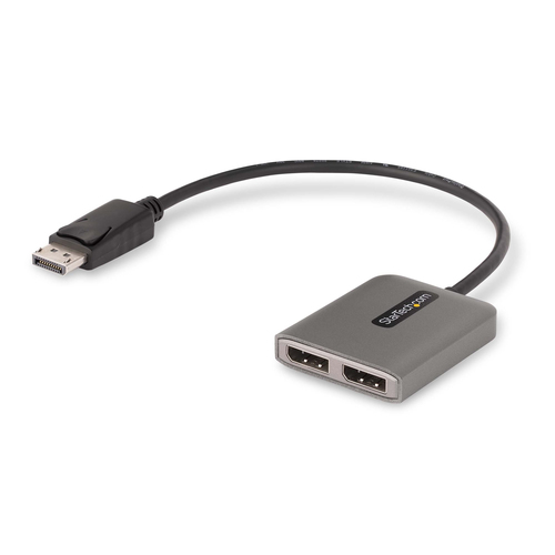 2-PORT DISPLAYPORT MST HUB - DUAL-MONITOR ADAPTER WDOWS – StarTech.com