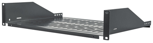 19IN FIXED SHELF 2U FIXED DEPTH 350 MM BLACK – INTELLINET