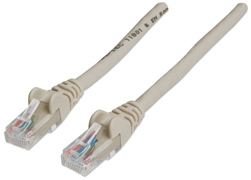 NETWORK CABLE CAT6 CCA 20M- GREY U/UTP SNAGLESS/BOOTED – INTELLINET