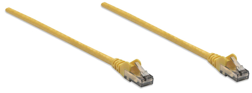 NETWORK CABLE CAT6 CCA 10M YELLOW U/UTP SNAGLESS/BOOTED – INTELLINET
