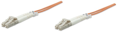 FIBER OPTIC PATCH CABLE MULTI- MODE LC/LC 62.5/125 OM1 2M ORANG – INTELLINET