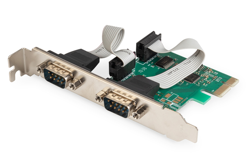Serial I/O RS232 PCIexpress Add-On card – Assmann Electronics