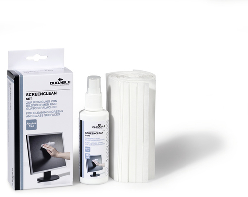 SCREENCLEAN SET CLEANER + 22 TISS – Durable