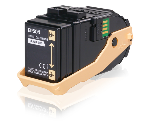 Epson Toner, AcuBrite, Toner black, 1 x Black, Standard, S050605, 6,500 Pages, 0.21 kg – Epson