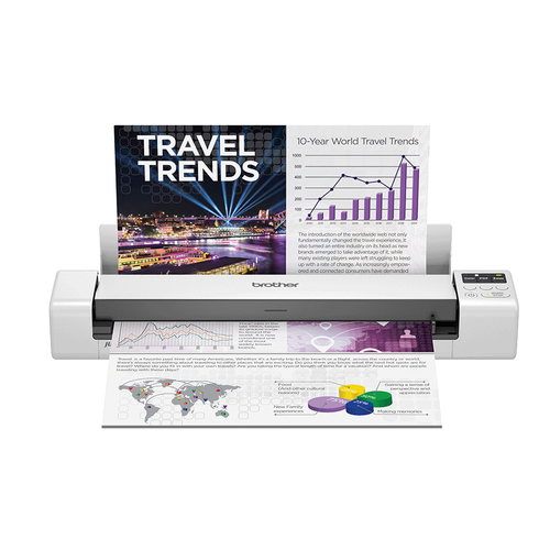 DS-940DW MOBILE SCANNER WITH DOUBLE-SIDED A4 SCROLLG WIFI – Brother