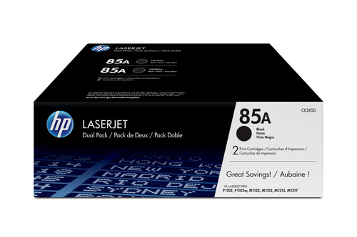 TONER CARTRIDGE 85A BLACK DUAL PACK – HP Inc
