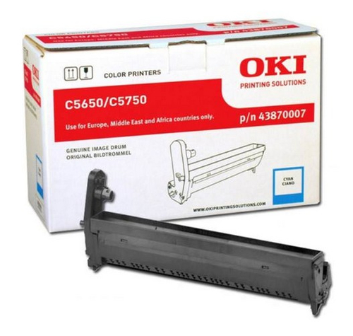 OKI - Cyan - original - drum kit - for C5650dn, 5650n, 5750dn, 5750n – OKI
