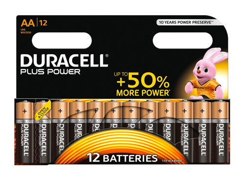 Duracell Plus AA 12 Pack – Duracell