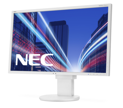22" White LED Monitor WSXGA+ Height Adjustable Speakers VGA DVI and DisplayPort – NEC Display Solutions