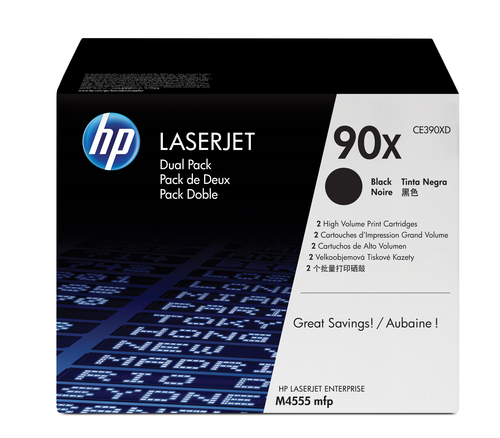 TONER CARTRIDGE 90X BLACK DUAL PACK – HP Inc