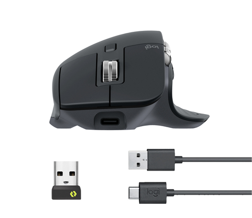 MX Master 3S Performance Wireless Mouse- GRAPHITE - EMEA – Logitech