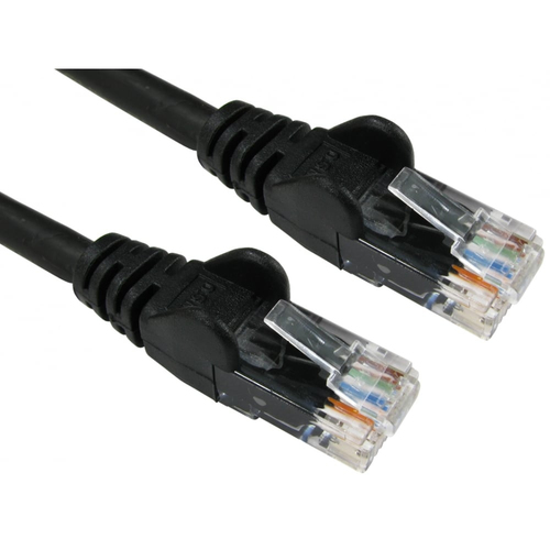 0.5M CAT6 LSOH MOULDED-BLACK – Cables Direct