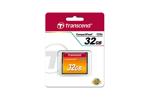 Transcend - Flashgeheugenkaart - 32 GB - 133x - CompactFlash – Transcend Information UK LTD
