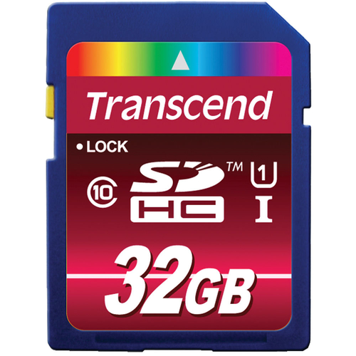 Transcend - Flashgeheugenkaart - 32 GB - Class 10 - SDHC UHS-I – Transcend Information UK LTD