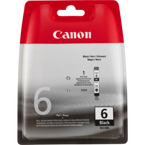 BCI-6BK INK TANK BLACK FOR S800 – Canon