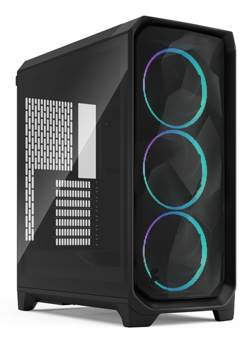 CAS Meshify 3 Black RGB TG Light Tint – Fractal Design