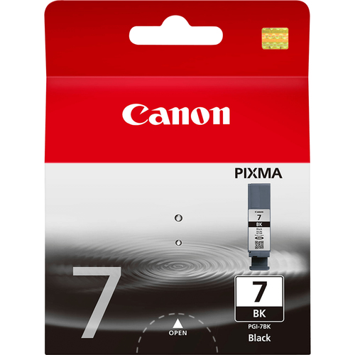 Canon PGI-7 BK - 2444B001 - 1 x Black - Ink tank - For PIXMA iX7000,MX7600 – Canon