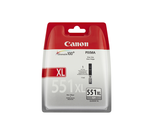 CLI-551XL GY BL SEC GREY XL K TANK – Canon