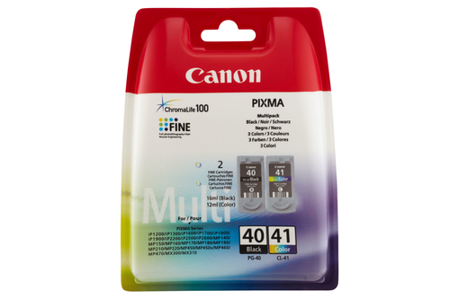 PG-40/CL-41 MULTIPACK BLISTER 2 CARTRIDGES – Canon