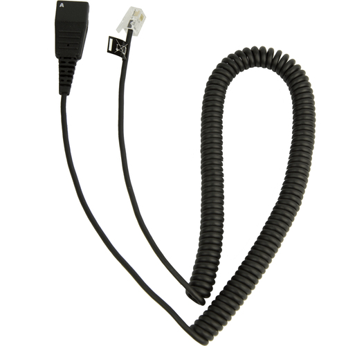 JABRA QD TO MODULAR RJ COILED 2M CORD – GN
