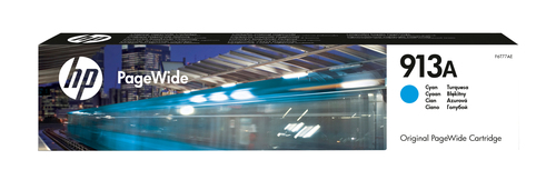 INK CARTRIDGE NO 913A CYAN PAGEWIDE – HP Inc