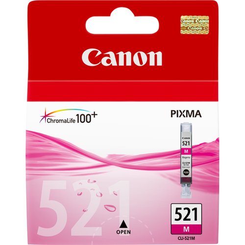 CLI-521 M - MAGENTA INK TANK IP3600/IP4600/MP540/620/630/980 – Canon