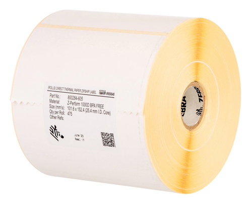 Z-PERF 1000T 102X165MM 880 LBL/ROLL C-76MM BOX OF 4 – Zebra Technologies