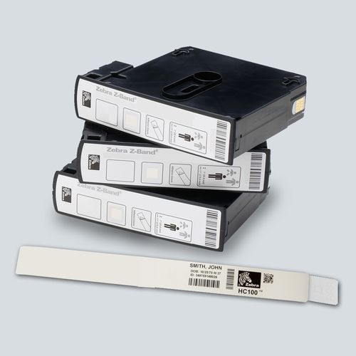 Z-BAND DIRECT ADULT 25X279MM 200 BANDS/CARTR WHITE BOX OF 6 – Zebra Technologies
