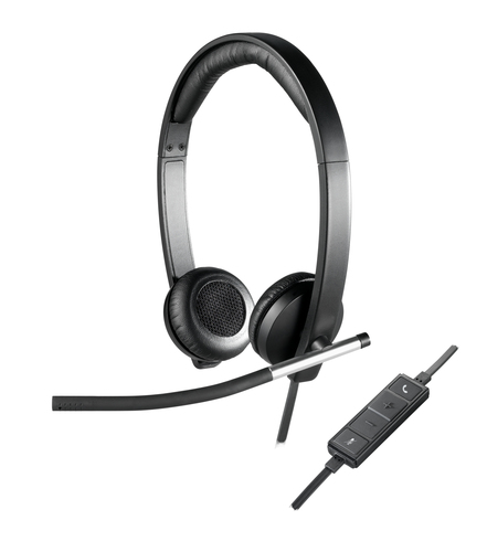 USB HEADSET STEREO H650E T094 - SPRUCE BP – Logitech