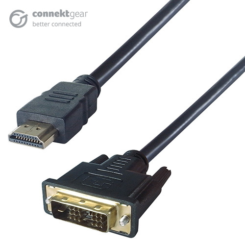 3M HDMI TO DVI-D CONN CABLE MALE TO MALE 18+1 – Group Gear
