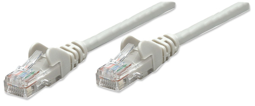 NETWORK CABLE CAT6 CCA 15M GREY U/UTP SNAGLESS/BOOTED – INTELLINET