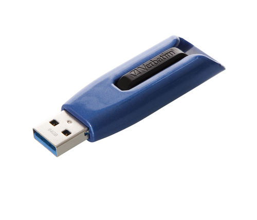 Verbatim V3 Max Blue/Black USB 3.0 64GB – Verbatim