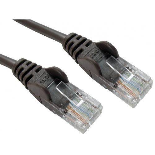 5M NETWORK 5E PATCH LEAD-MOULDED-BRO – Cables Direct