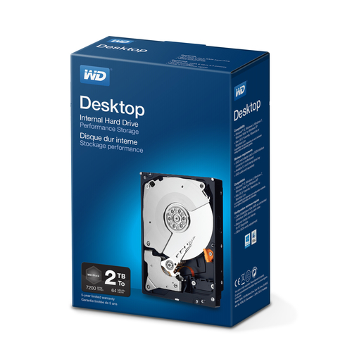 WD DESKTOP MAINSTREAM BLACK 2TB RTL KIT 3.5 SATA – Western Digital