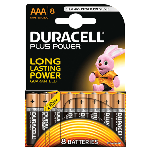 Duracell Plus AAA 8 Pack – Duracell