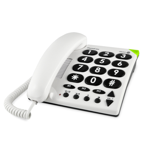 DORO PHONE EASY (BIG BUTTON) WHITE – Doro