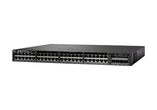 Cisco Catalyst 3650-48PS-L - Switch - Managed - 48 x 10/100/1000 (PoE+) + 4 x SFP - desktop, rack-mountable - PoE+ (390 W) – Cisco Systems