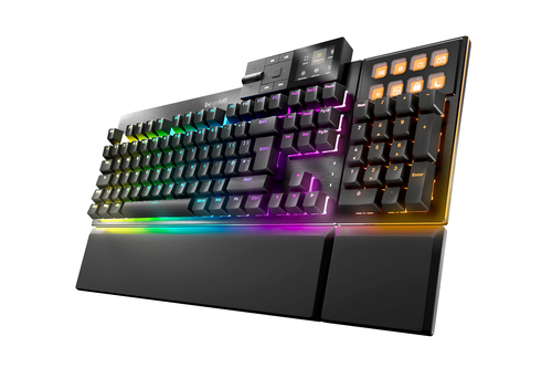 Be Quiet! Dark Mount Silent Tactile RGB Mechanical Modular Keyboard, Hot-Swappable Numpad & Media Dock, Customisable Display Keys, Sound-Proofing, Black – BeQuiet