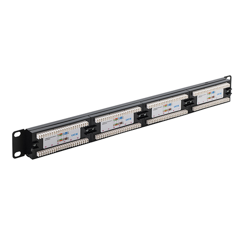 24 PORT IDC PATCH PANEL CAT 5E – Group Gear