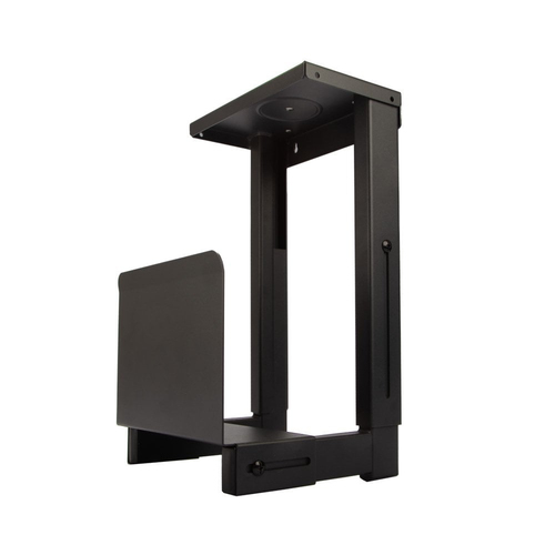 PREMIUM UNDER DESK PC HOLDER STATIC VERSION BLACK – Lindy