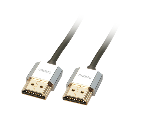 2M CROMO SLIM HDMI CABLE WITH ETHERNET – Lindy