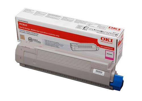 Magenta Toner for the OKI MC860 Printer - 10000 Pages – OKI