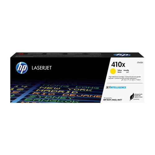 TONER CARTRIDGE 410X YELLOW – HP Inc