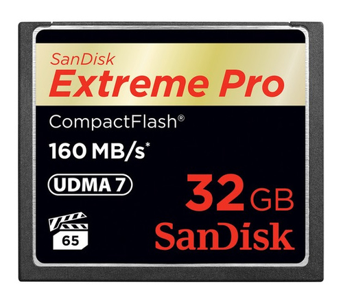 COMPACT FLASH CARD 32GB EXTREME PRO 160MB/S VERSION – SanDisk