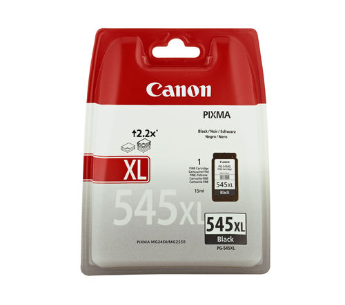 PG-545XL BL SEC BLACK XL K CARTRIDGE – Canon