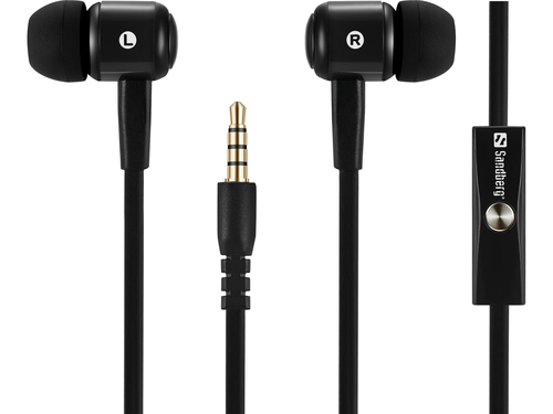 SPEAK+N GO IN-EARSET BLACK – Sandberg