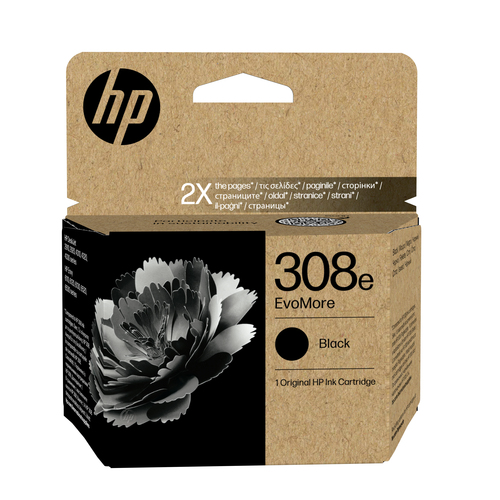 HP 308E EVOMORE BLACK ORIGINAL INK C – HP Inc