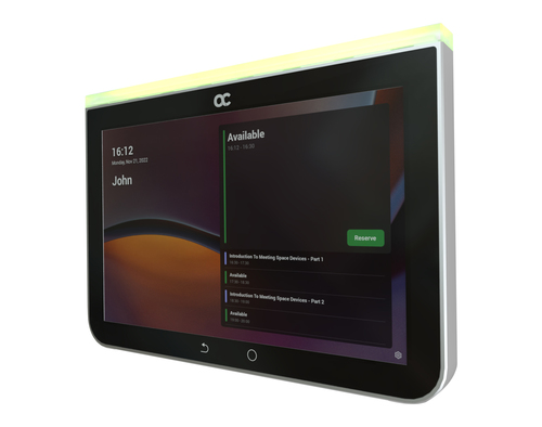 RX-PANEL TOUCH SCHEDULER FOR MICROSOFT TEAMS ROOMS – AUDIOCODES